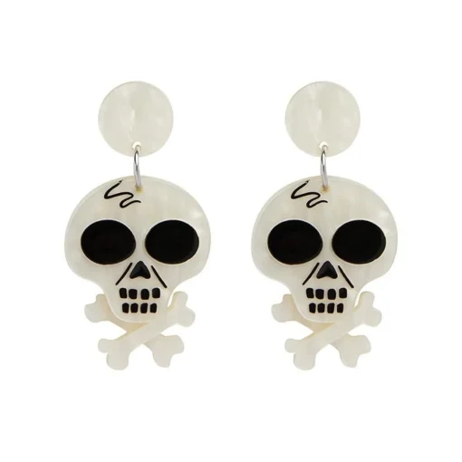 Erstwilder Memento Mori Earrings* Earrings