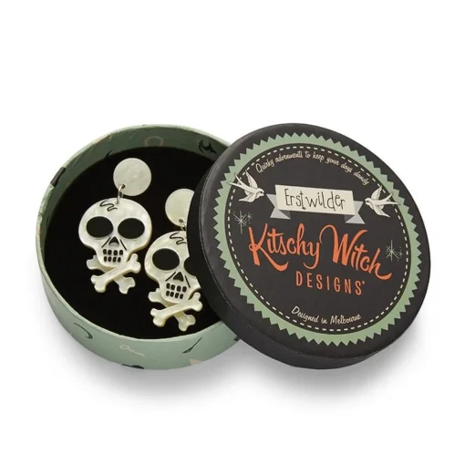 Erstwilder Memento Mori Earrings* Earrings