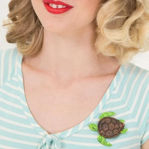 Erstwilder Michelle Sea Turtle Brooch* Brooches