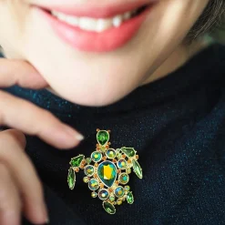 Erstwilder Michelle Stone Set Crystal Brooch* Brooches