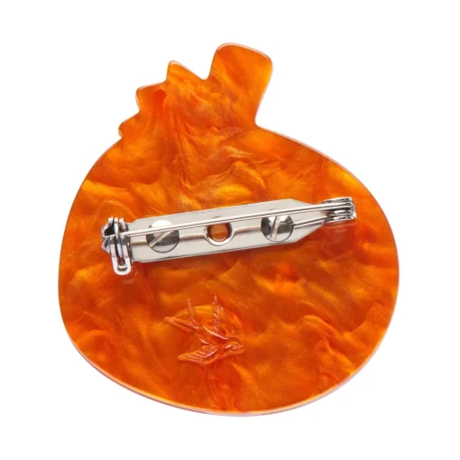 Erstwilder Midnight Magic Pumpkin Mini Brooch* Brooches