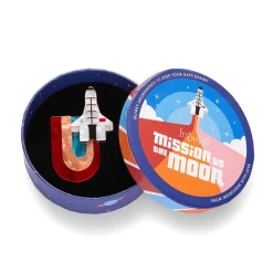 Erstwilder Mission To The Moon Brooch* Brooches