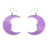 Erstwilder Moon Mirror Drop Earrings - Purple* Essential Earrings