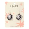 Erstwilder Mosaic Mirror Enamel Drop Earrings* Enamel Earrings