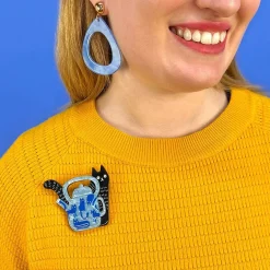 Erstwilder Mouse Tea Brooch* Brooches