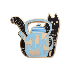 Erstwilder Mouse Tea Enamel Pin* Enamel Pins