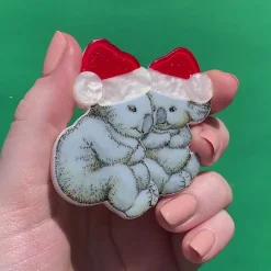 Erstwilder Mr. & Mrs. Bear Brooch* Brooches