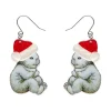 Erstwilder Mr. & Mrs. Bear Drop Earrings* Earrings