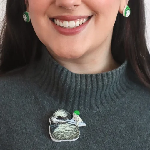 Erstwilder Mrs. Kookaburra Brooch* Brooches