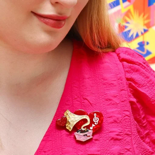 Erstwilder Music To My Ears Brooch* Brooches