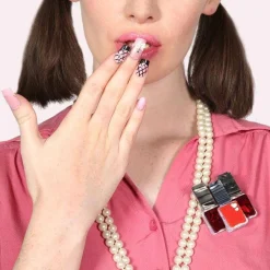 Erstwilder Nailed It! Brooch Red* Brooches