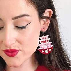 Erstwilder Nanna'S Prized Flower Bowls Earrings* Earrings