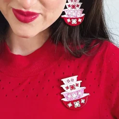 Erstwilder Nanna'S Prized Flower Bowls Brooch* Brooches