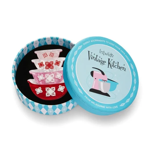 Erstwilder Nanna'S Prized Flower Bowls Brooch* Brooches