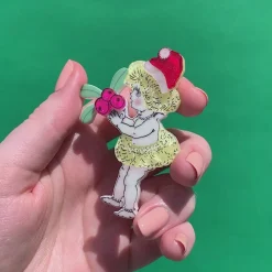 Erstwilder Native Berries Christmas Brooch* Brooches