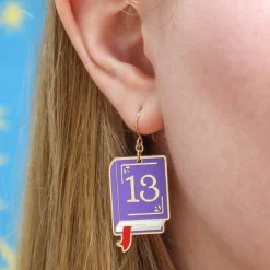 Erstwilder Next Chapter Enamel Drop Earrings* Enamel Earrings