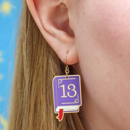 Erstwilder Next Chapter Enamel Drop Earrings* Enamel Earrings