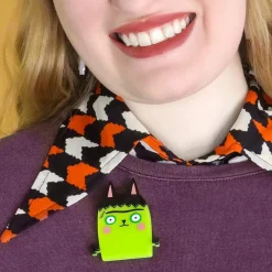 Erstwilder Night Of The Living Cat Brooch* Brooches