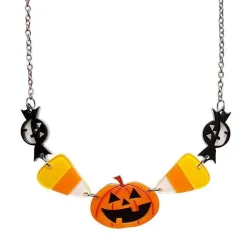 Erstwilder No Tricks Halloween Necklace* Necklaces