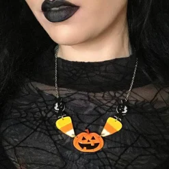 Erstwilder No Tricks Halloween Necklace* Necklaces