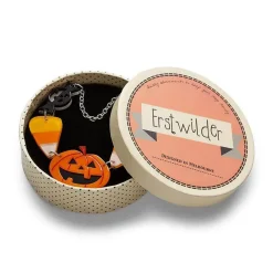Erstwilder No Tricks Halloween Necklace* Necklaces