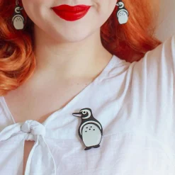 Erstwilder Northside Wanderer Penguin Brooch* Brooches