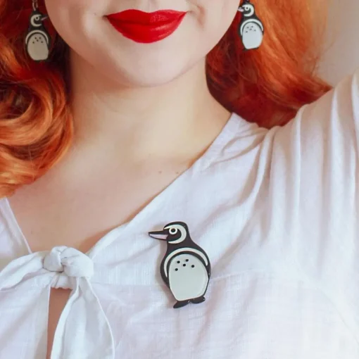 Erstwilder Northside Wanderer Penguin Brooch* Brooches