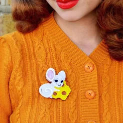 Erstwilder Not Even A Mouse Brooch* Brooches