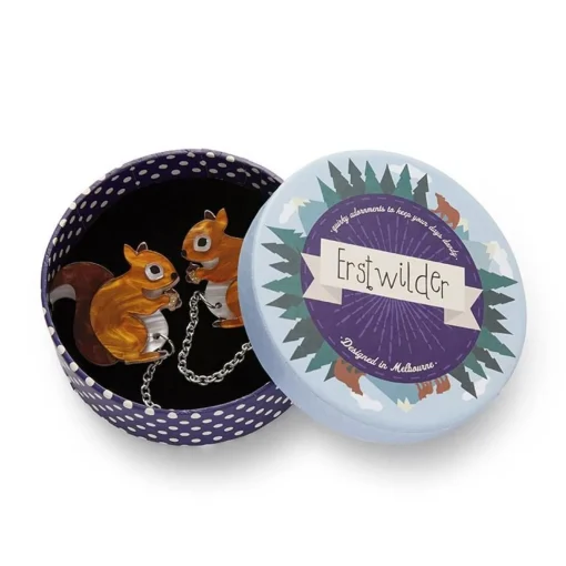 Erstwilder Not Quite A Scurry Cardigan Clips* Brooches