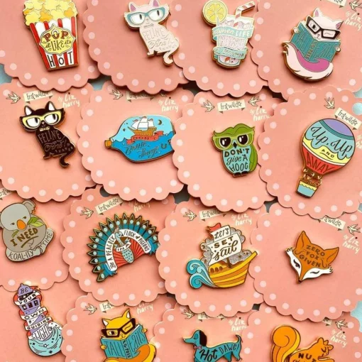 Erstwilder Nut Givin' Up Enamel Pin* Enamel Pins
