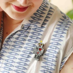 Erstwilder Nuts And Bolts Mini Brooch* Brooches