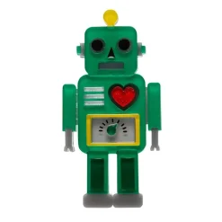 Erstwilder Nuts And Bolts Robot Brooch* Brooches