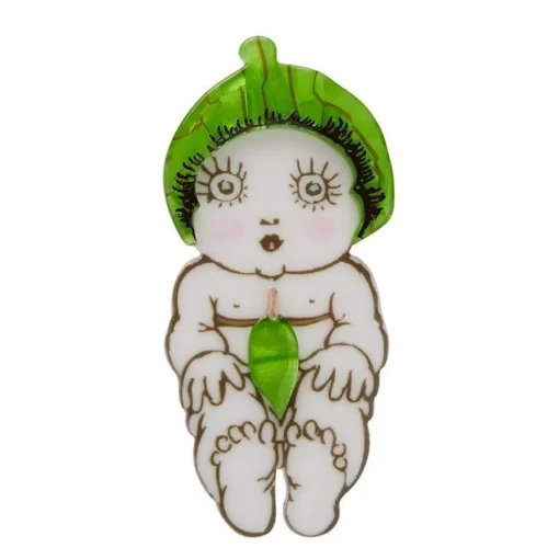 Erstwilder Nuttybub Brooch* Brooches