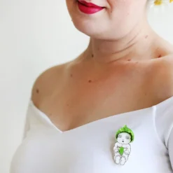 Erstwilder Nuttybub Brooch* Brooches