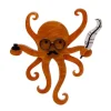 Erstwilder Octavious The Octo-Scribe Brooch* Brooches
