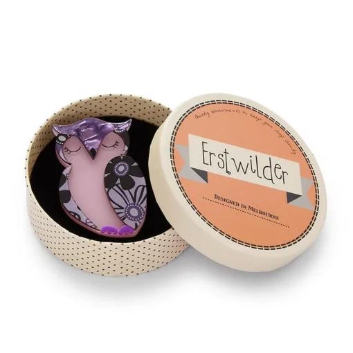 Erstwilder Olive Owl Brooch* Brooches