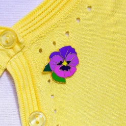Erstwilder On Sleeping Eyelids Enamel Pin* Enamel Pins