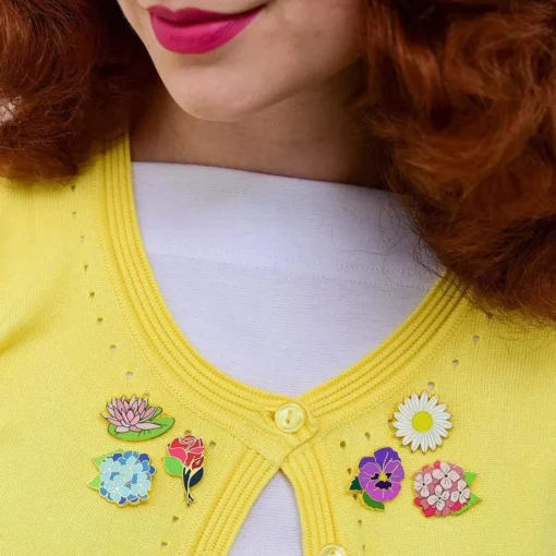 Erstwilder On Sleeping Eyelids Enamel Pin* Enamel Pins