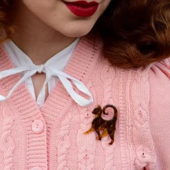 Erstwilder On The Prowl Mini Brooch* Brooches