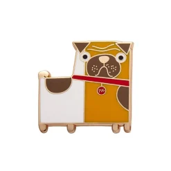 Erstwilder Order Of The Pug Enamel Pin* Enamel Pins