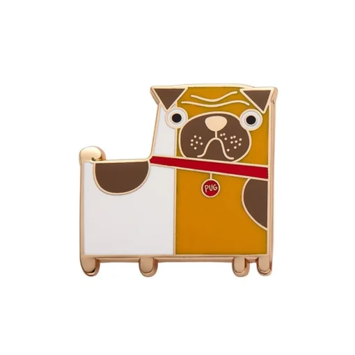 Erstwilder Order Of The Pug Enamel Pin* Enamel Pins