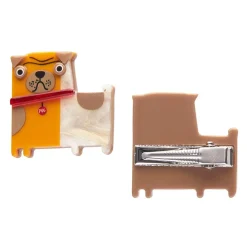 Erstwilder Order Of The Pug Hair Clips Set - 2 Piece* Hair Clips & Claws