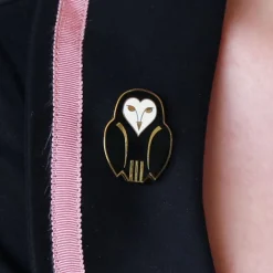 Erstwilder Owl Ornamental Enamel Pin* Enamel Pins