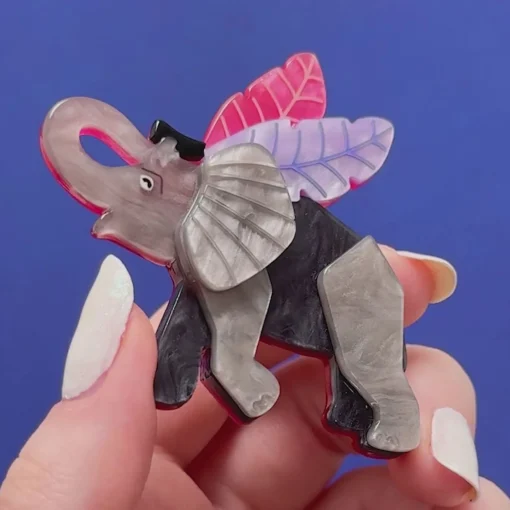 Erstwilder Pachyderm Dream Brooch* Brooches