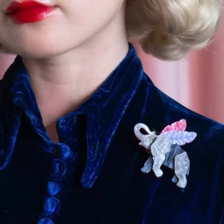 Erstwilder Pachyderm Dream Brooch* Brooches