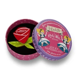 Erstwilder Painted Rose Brooch* Brooches