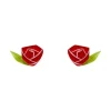 Erstwilder Painted Rose Earrings* Earrings
