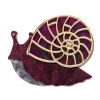 Erstwilder Painted Shell Brooch* Brooches