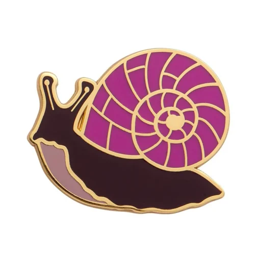 Erstwilder Painted Shell Enamel Pin* Enamel Pins