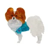 Erstwilder Papillon En Bleu Brooch* Brooches